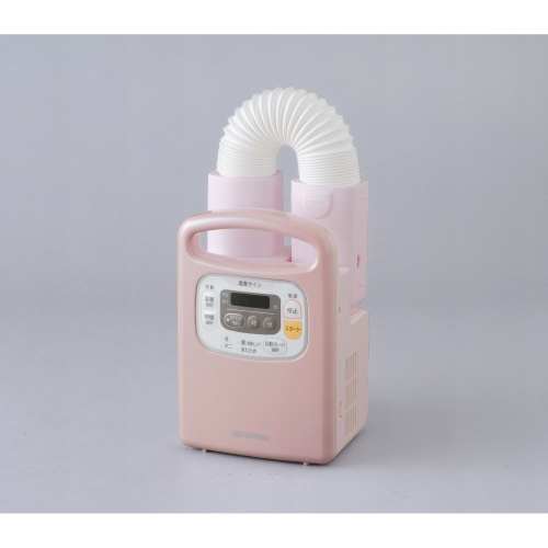 【アイリスオーヤマ】ふとん乾燥機　カラリエ　タイマー付　ピンク　布団袋なしタイプ
