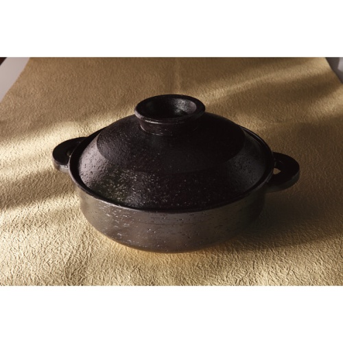 伊賀焼　長谷園　ＩＨ対応型　蒸し鍋「優」　 メイン画像
