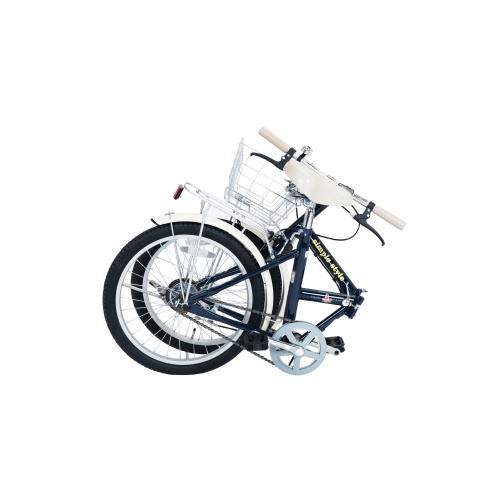 20型折畳自転車 シンプルスタイル H20BS　(ﾗｲﾄ・ｶｷﾞ付) 画像3