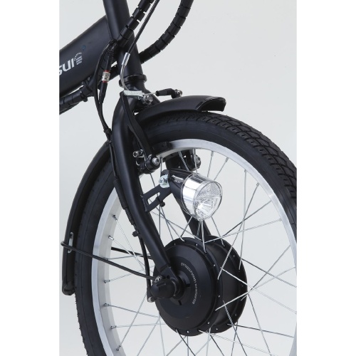 SUISUI 20インチ電動アシスト折畳み自転車 6段変速ブラック 画像3