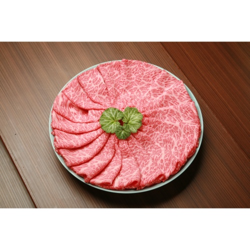 【滋賀県】牛肉商「徳志満」近江牛すきやき・しゃぶしゃぶ用　１ｋｇ（カタ肉） メイン画像