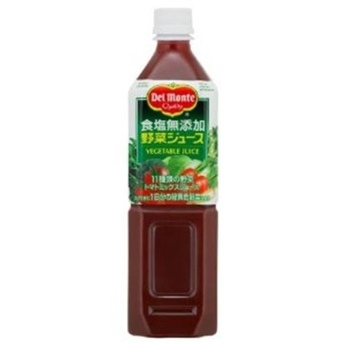 【デルモンテ】食塩無添加野菜ジュース　900gPET　12本入